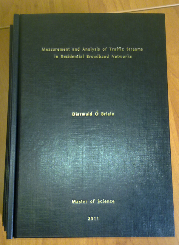 Masters thesis dissertation